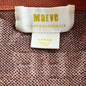 Pull on Anthro skirt. Stretchy A-line mini